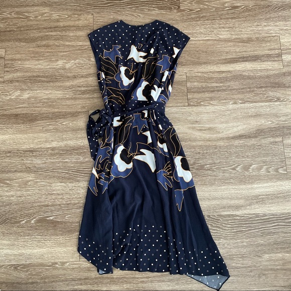TED BAKER • saretti masquerade wrap dress - Picture 2 of 8